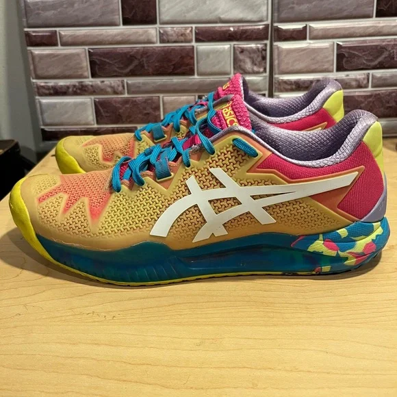 Yellow and Pink Athletic Sneakers Reebok | Shoes | Reebok Real Flex Yellow And Pink Athletic  main image 2